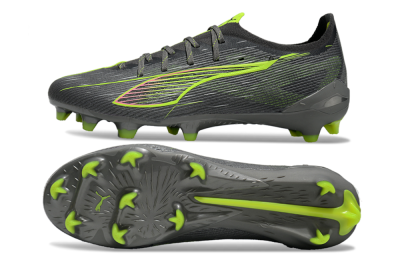 Puma Ultra Ultimate FG Football Boots - Oliver Green/Yellow