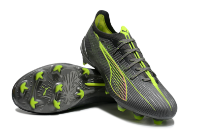 Puma Ultra Ultimate FG Football Boots - Oliver Green/Yellow