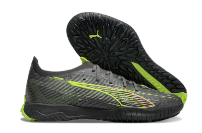 Puma Ultra Ultimate TF Football Shoes - Oliver Green/Yellow