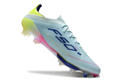 Adidas F50+ Lightstrike Elite FG Football Boots - Blue/Yellow/Pink