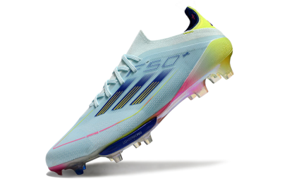 Adidas F50+ Lightstrike Elite FG Football Boots - Blue/Yellow/Pink