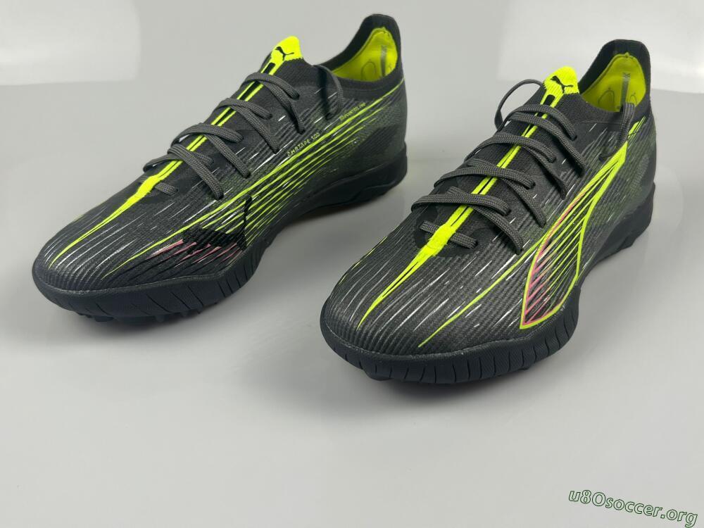 Puma Ultra Ultimate TF Football Shoes - Oliver Green/Yellow