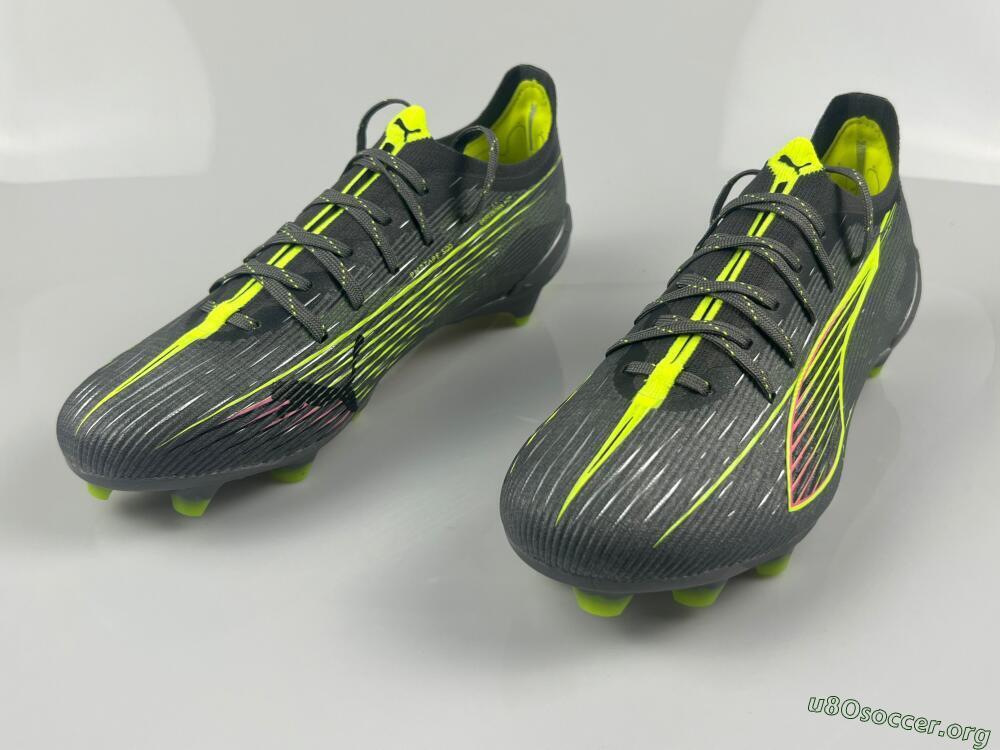 Puma Ultra Ultimate FG Football Boots - Oliver Green/Yellow