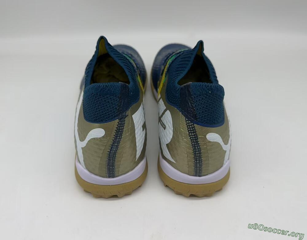 Puma x Neymar Future 7 Ultimate bna TF Football Shoes - Blue/Yellow/Green