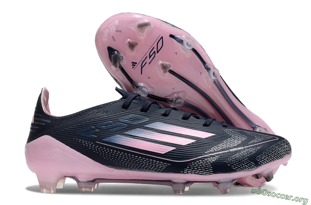 Adidas F50 Elite FG Football Boots - Blue/Pink 2