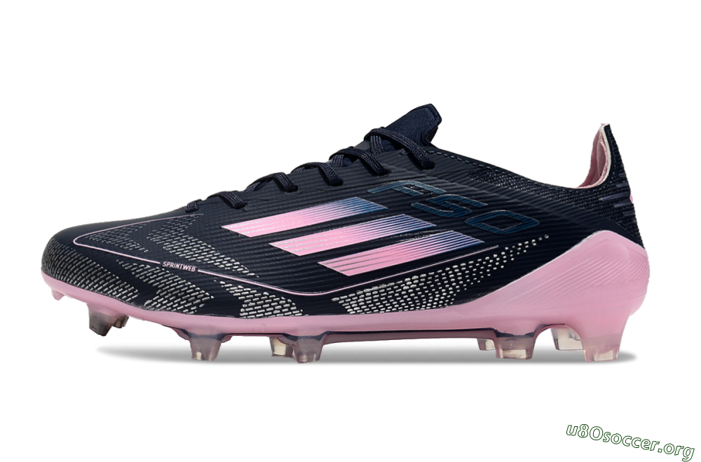 Adidas F50 Elite FG Football Boots - Blue/Pink 3