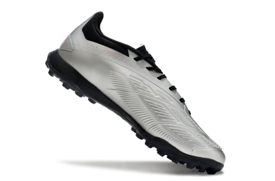 Adidas Predator 24 Elite TF Football Shoes - Silver/Blue/Pink