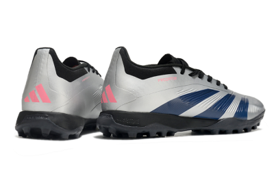 Adidas Predator 24 Elite TF Football Shoes - Silver/Blue/Pink