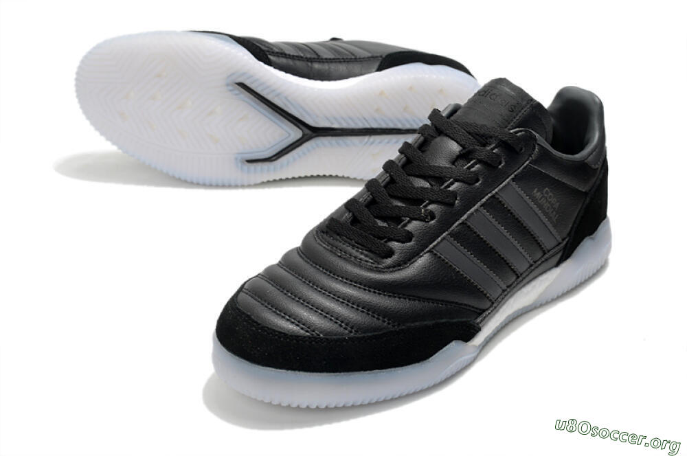 Adidas Copa Mundial IC Football Shoes - Black/White 0