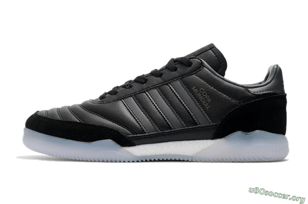 Adidas Copa Mundial IC Football Shoes - Black/White 3