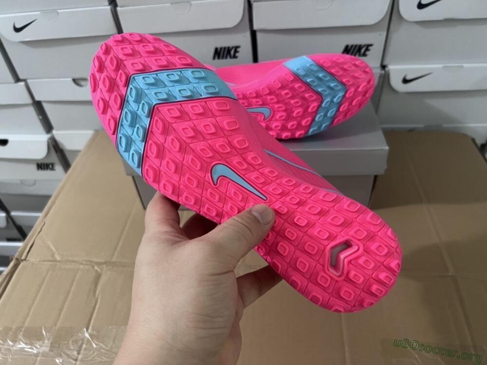 Nike Air Zoom Mercurial Superfly 10 Elite TF Football Shoes - Pink/Red/Jade