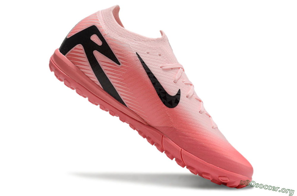 Nike Air Zoom Mercurial Vapor 16 Elite TF Football Shoes - Pink/Black 4