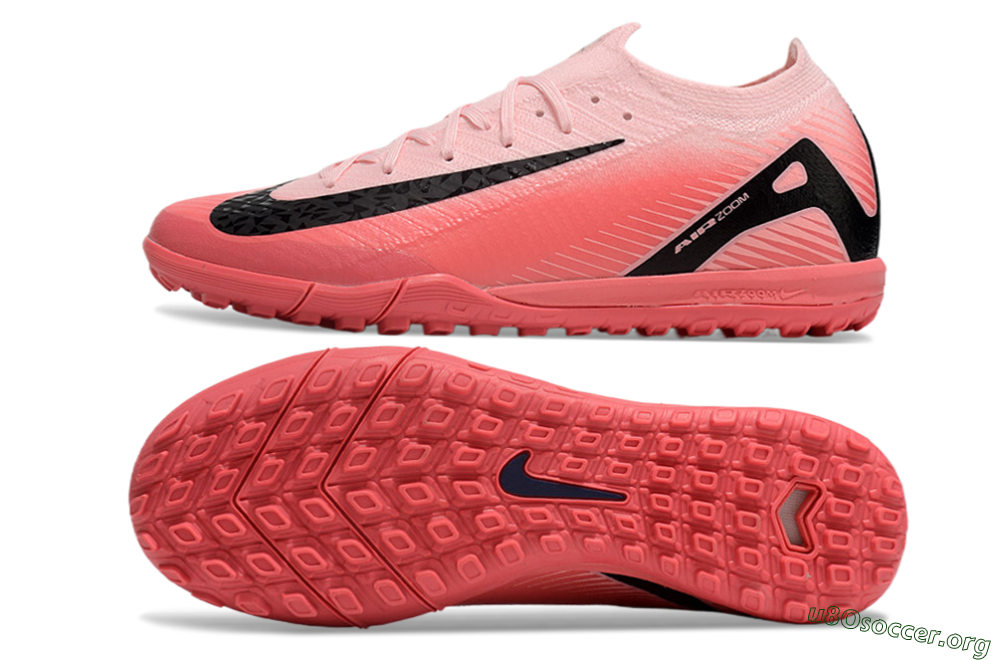 Nike Air Zoom Mercurial Vapor 16 Elite TF Football Shoes - Pink/Black 1