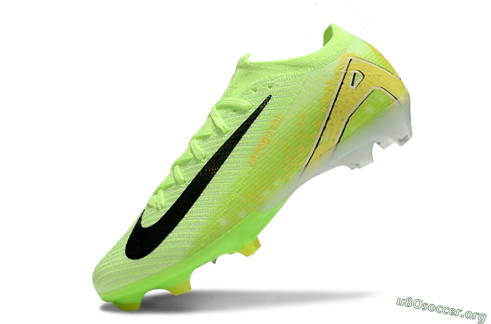 Nike Air Zoom Mercurial Vapor 16 Elite FG Football Boots - Green/Black/Yellow 5