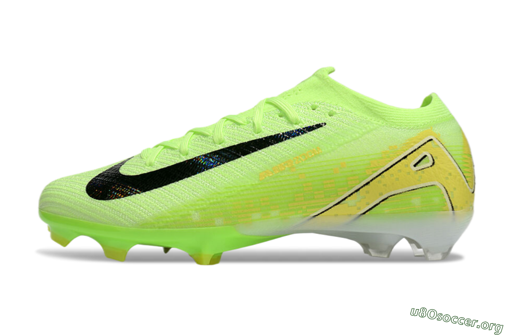 Nike Air Zoom Mercurial Vapor 16 Elite FG Football Boots - Green/Black/Yellow 3