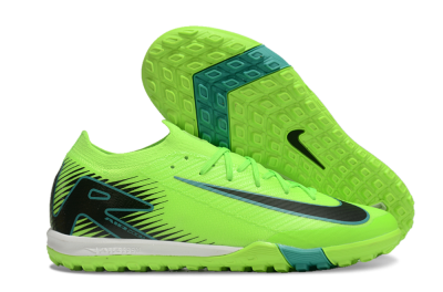 Nike Air Zoom Mercurial Vapor 16 Elite TF Football Shoes - Green/Black/Blue