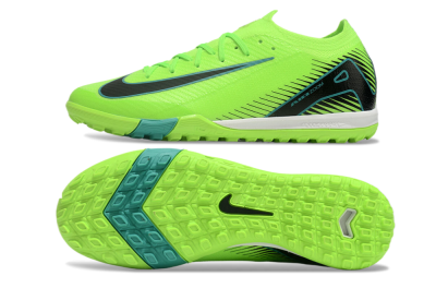 Nike Air Zoom Mercurial Vapor 16 Elite TF Football Shoes - Green/Black/Blue