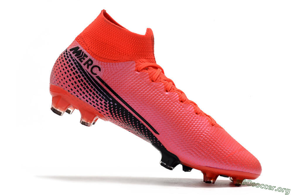 Nike Mercurial Superfly 7 Elite FG Football Boots - Red/Black 7