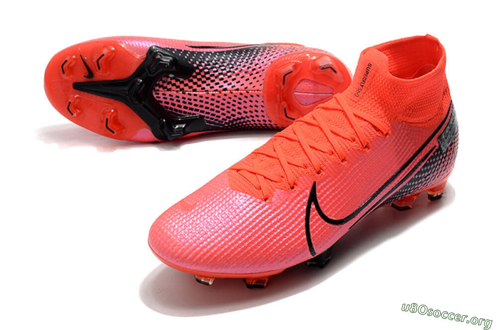 Nike Mercurial Superfly 7 Elite FG Football Boots - Red/Black 0