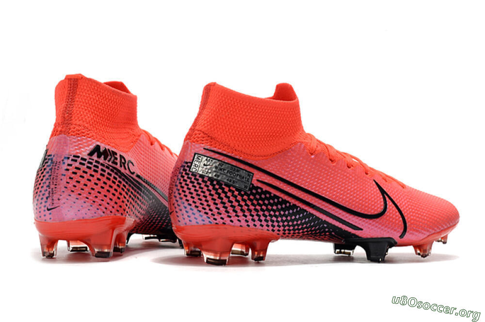 Nike Mercurial Superfly 7 Elite FG Football Boots - Red/Black 9