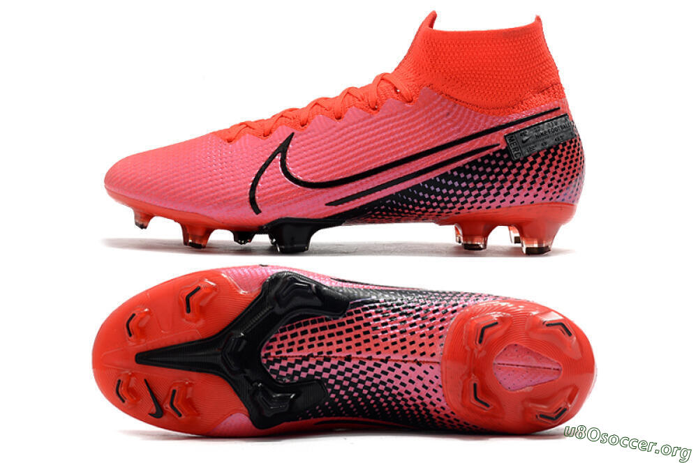 Nike Mercurial Superfly 7 Elite FG Football Boots - Red/Black 1