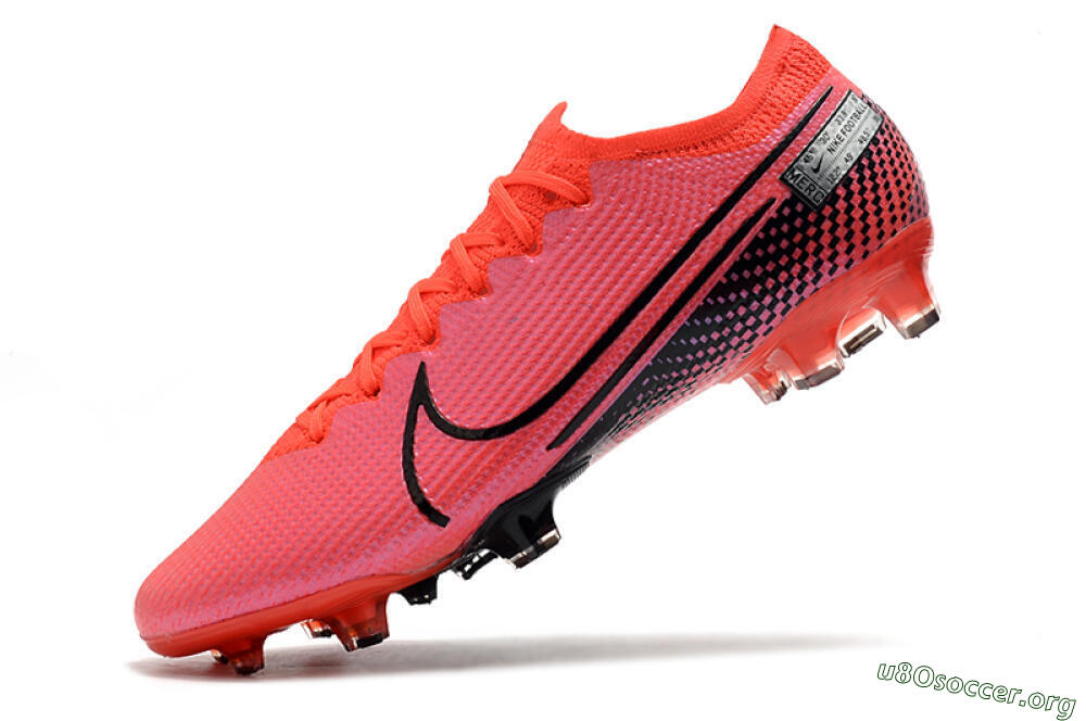 Nike Mercurial Vapor 13 Elite FG Football Boots - Red/Black 8