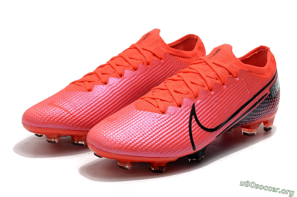 Nike Mercurial Vapor 13 Elite FG Football Boots - Red/Black 5