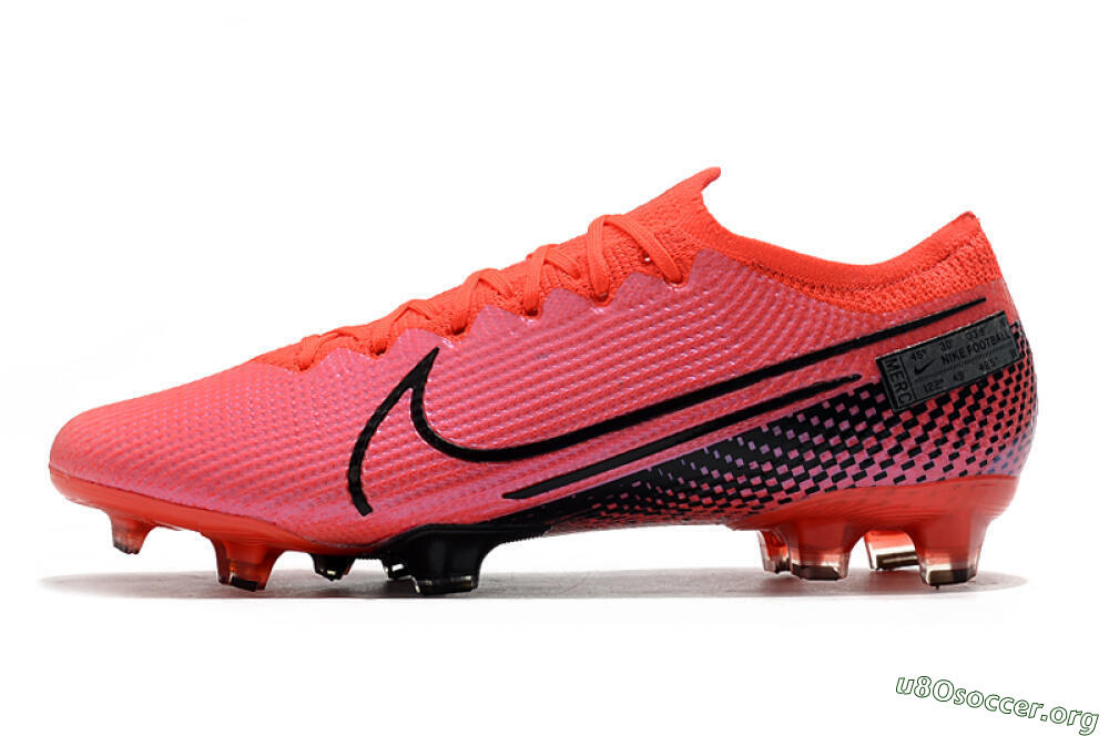 Nike Mercurial Vapor 13 Elite FG Football Boots - Red/Black 3