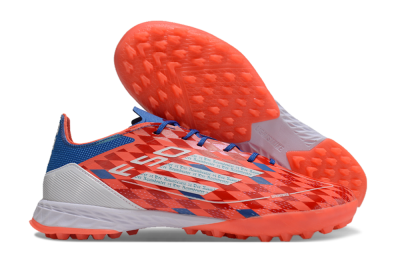 Thomas Müller x Adidas F50 Elite Raumdeuter TF Football Shoes - Red/Blue/White