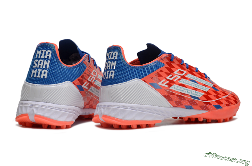 Thomas Müller x Adidas F50 Elite Raumdeuter TF Football Shoes - Red/Blue/White 6