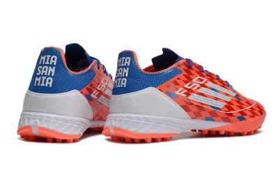 Thomas Müller x Adidas F50 Elite Raumdeuter TF Football Shoes - Red/Blue/White