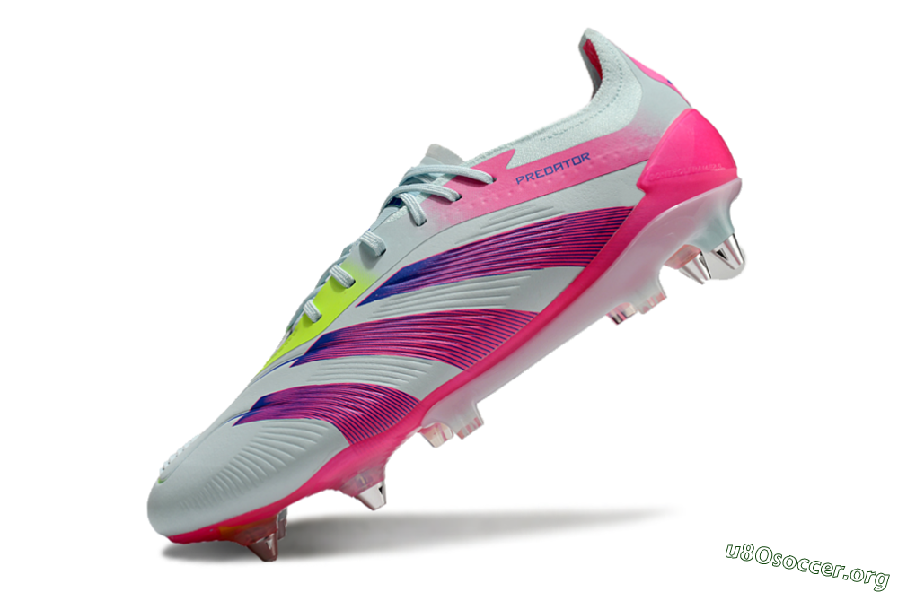 Adidas Predator Elite 24 SG Football Boots - Jade/Pink/Blue 5