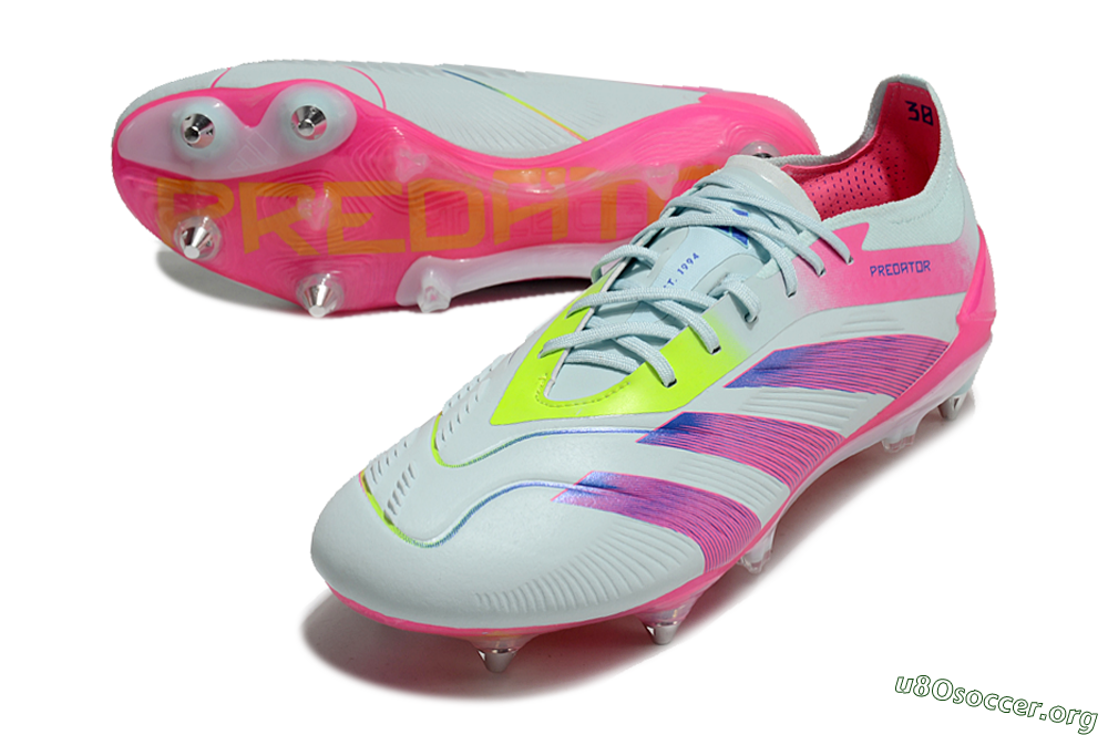 Adidas Predator Elite 24 SG Football Boots - Jade/Pink/Blue 0