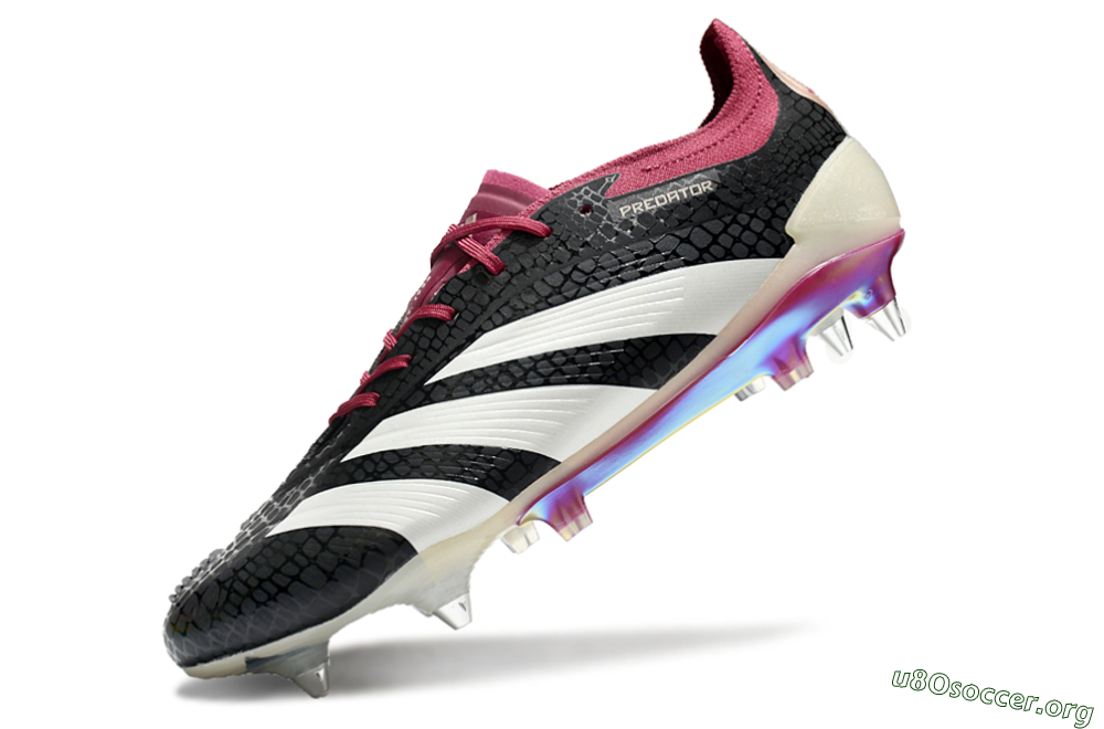 Adidas Predator Elite 24 SG Football Boots - Black/White/Red 5