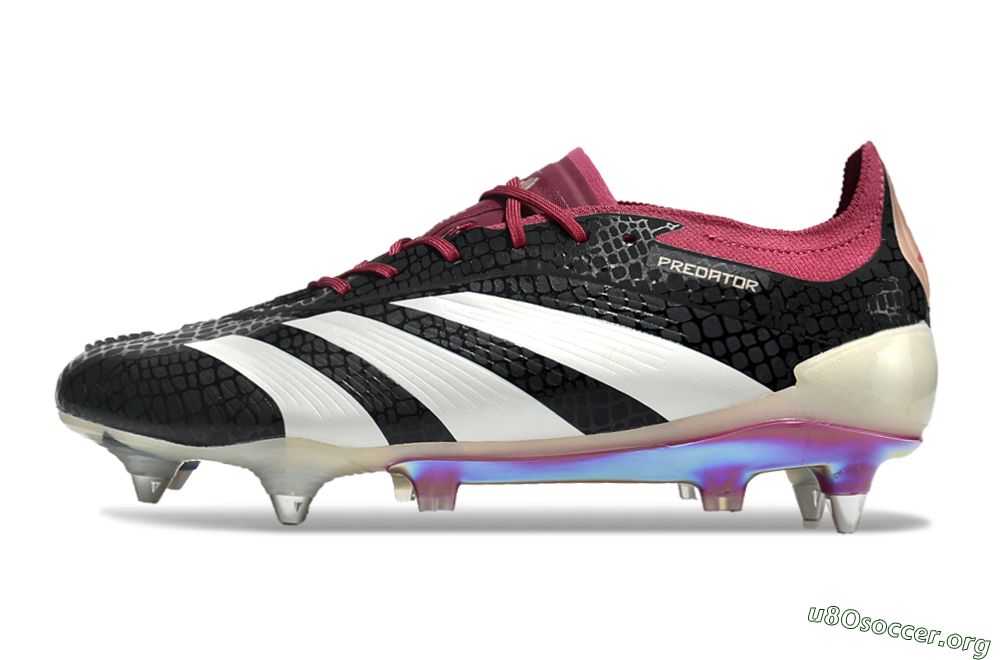 Adidas Predator Elite 24 SG Football Boots - Black/White/Red 3