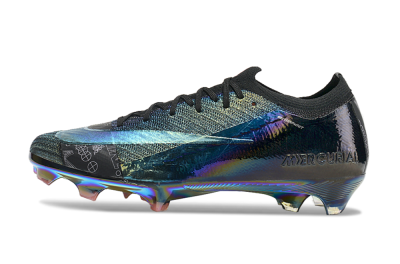 Nike Air Zoom Mercurial Vapor 15 Elite FG Football Boots - Blue/Black/Gold