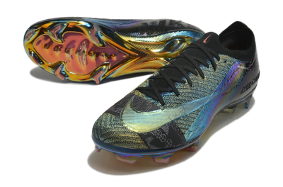 Nike Air Zoom Mercurial Vapor 15 Elite FG Football Boots - Blue/Black/Gold