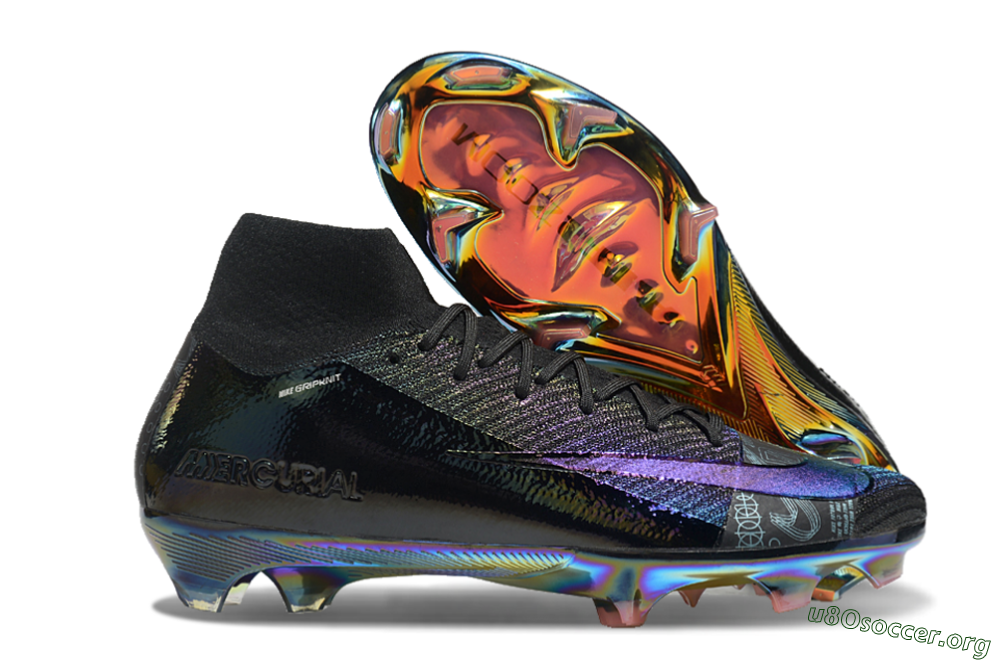 Nike Air Zoom Mercurial Superfly 9 Elite FG Football Boots - Metal Blue/Black 1