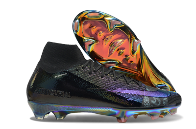 Nike Air Zoom Mercurial Superfly 9 Elite FG Football Boots - Metal Blue/Black