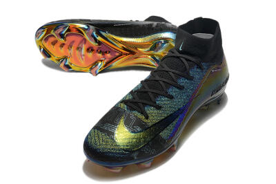 Nike Air Zoom Mercurial Superfly 9 Elite FG Football Boots - Metal Blue/Black