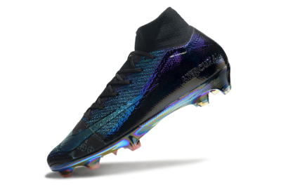 Nike Air Zoom Mercurial Superfly 9 Elite FG Football Boots - Metal Blue/Black