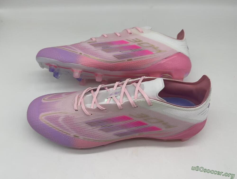 Adidas F50 Elite FG Football Boots - Purple/White/Pink