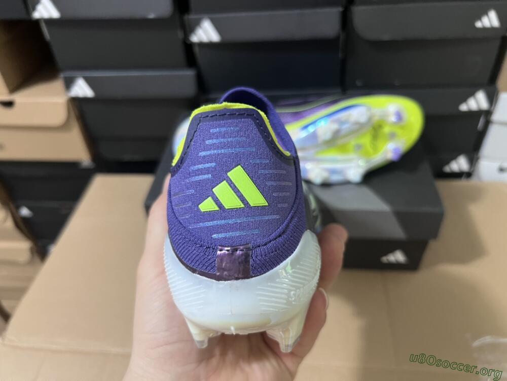 Adidas F50+ Lightstrike Pro FG Football Boots - Purple/Yellow/Blue
