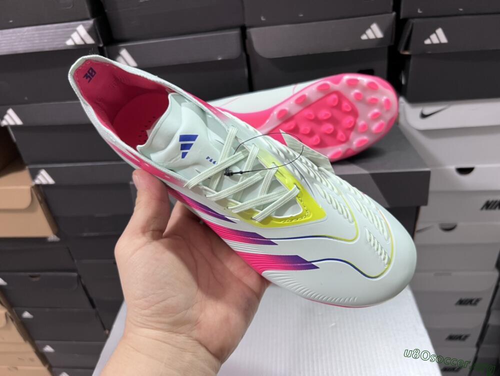 Adidas Predator Elite 24 MG Football Boots - Jade/Purple/Pink