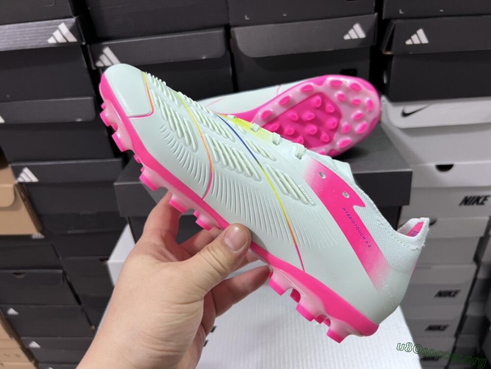 Adidas Predator Elite 24 MG Football Boots - Jade/Purple/Pink