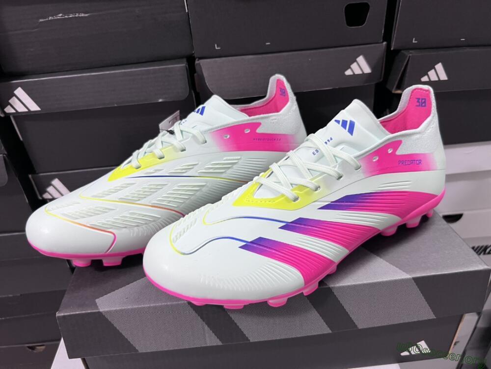 Adidas Predator Elite 24 MG Football Boots - Jade/Purple/Pink