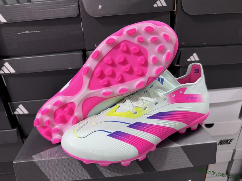 Adidas Predator Elite 24 MG Football Boots - Jade/Purple/Pink