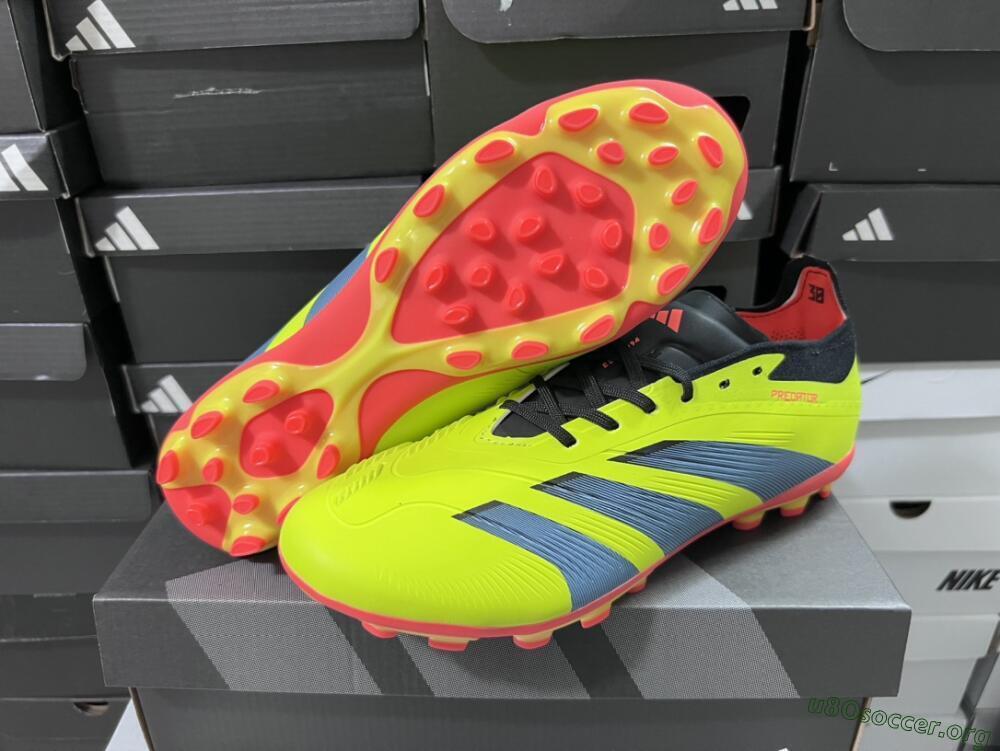 Adidas Predator Elite 24 MG Football Boots - Yellow/Black/Red