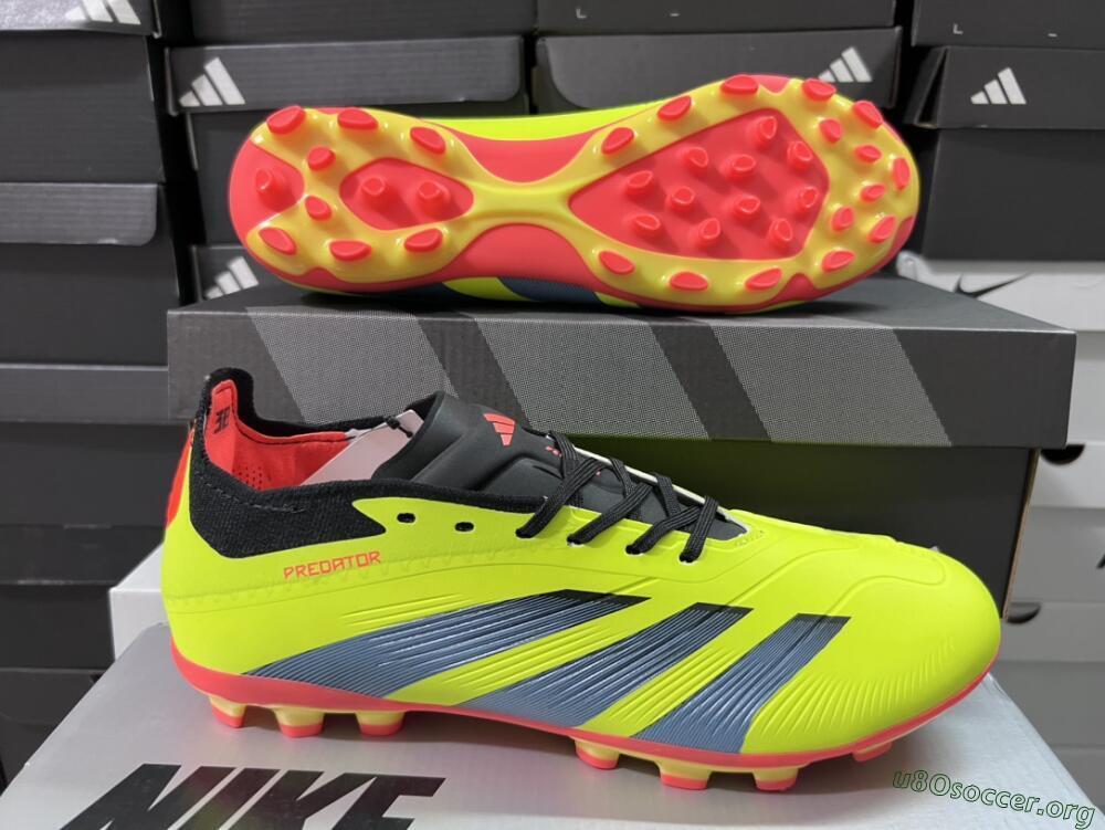 Adidas Predator Elite 24 MG Football Boots - Yellow/Black/Red