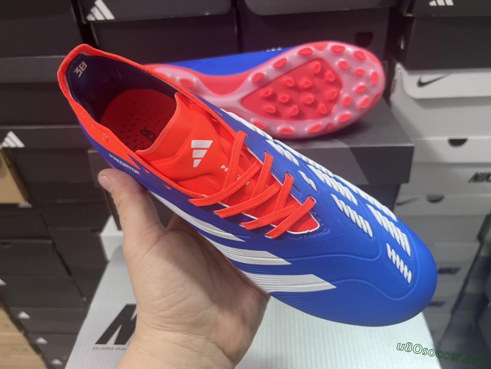Adidas Predator Elite 24 MG Football Boots - Blue/White/Red